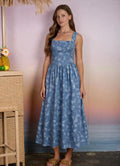 Denim Midi Dress