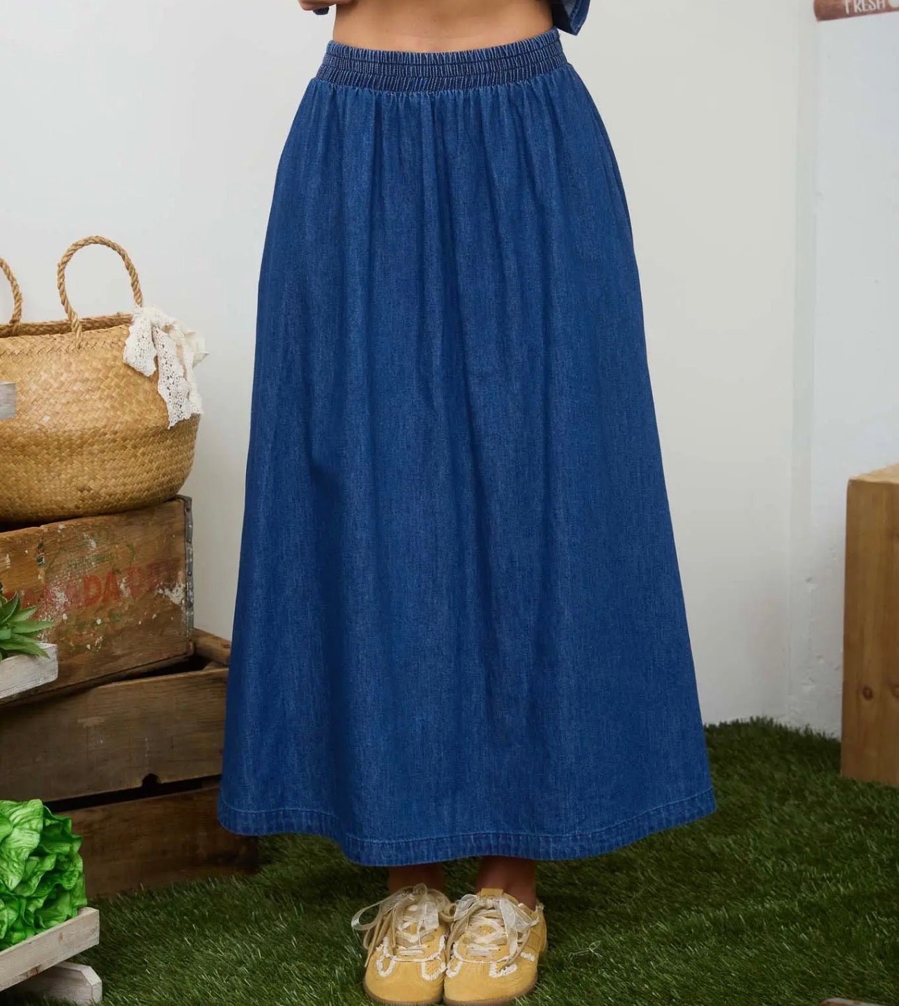 Denim Midi