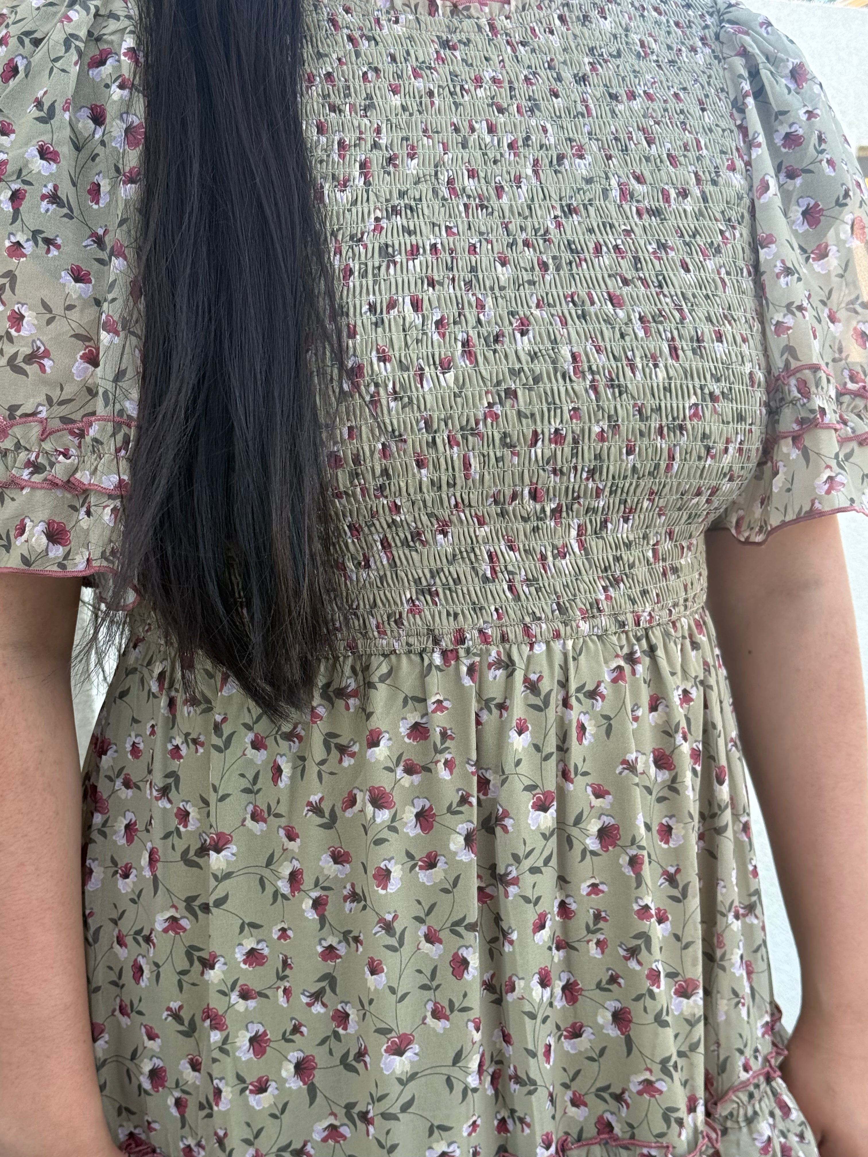 Charming Smocked Floral